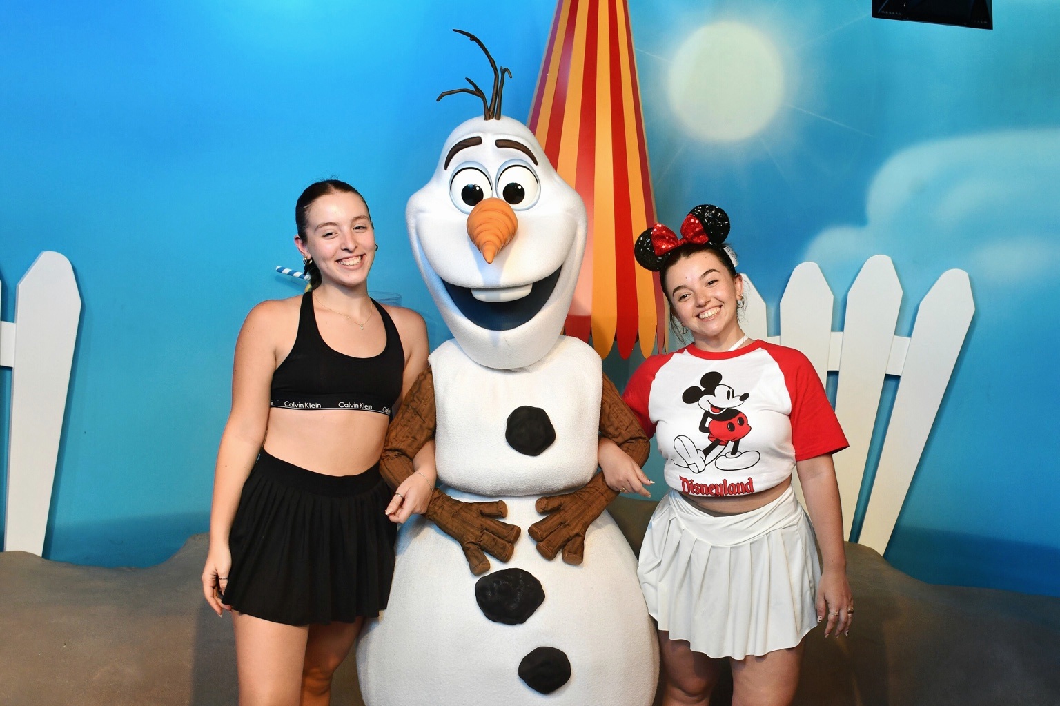 Un encuentro compartido con Olaf en Disney